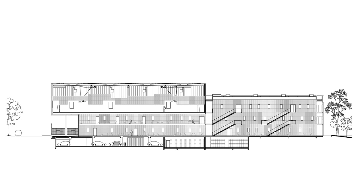 gaelle peneau architectes associes clignancourt centre designboom