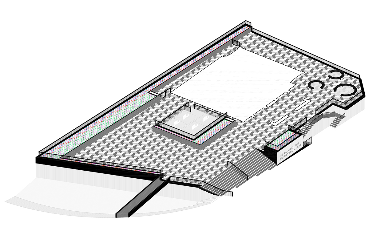 garciagerman arquitectos puertochico plaza and market santander spain designboom