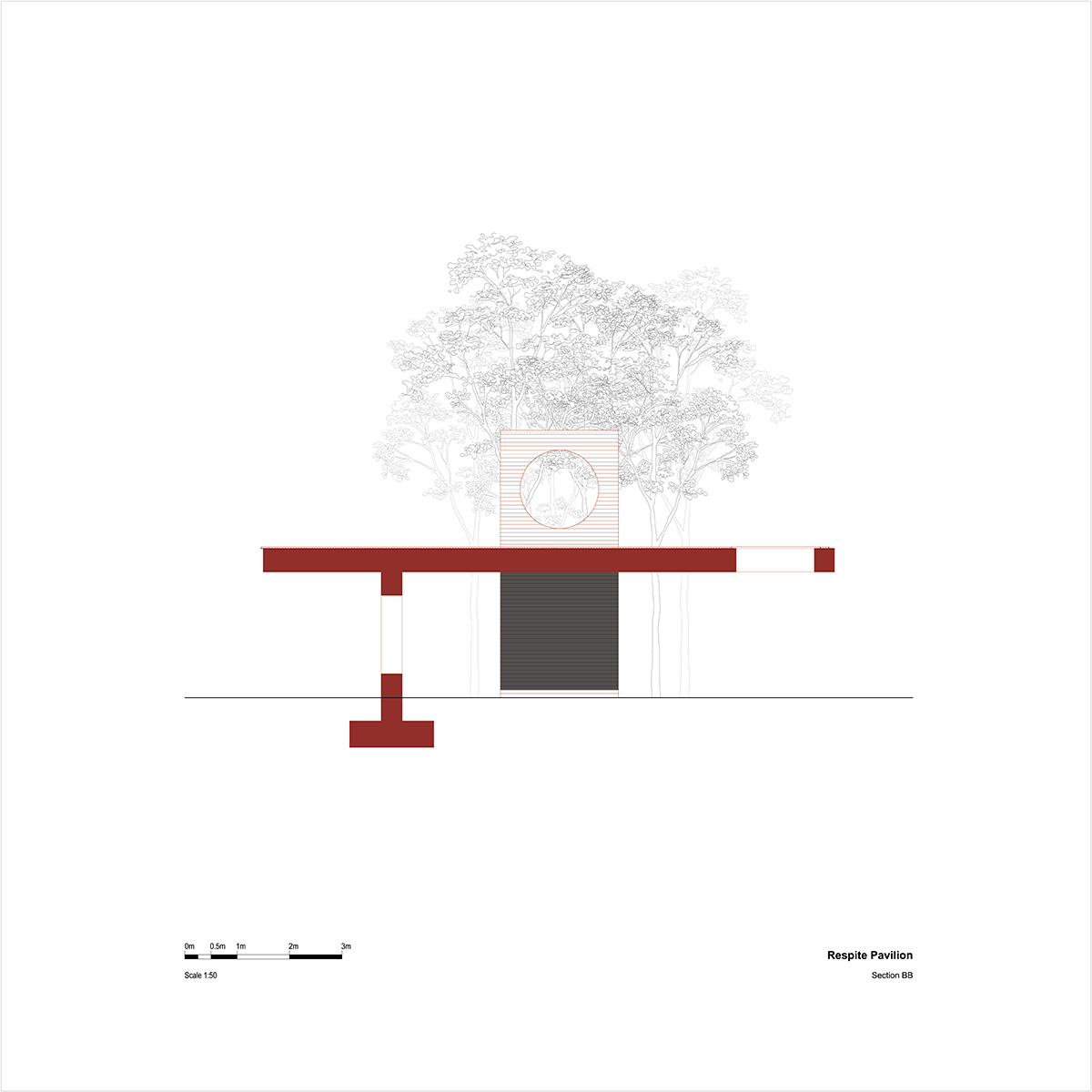 graeme massie respite pavilion irvine scotland designboom