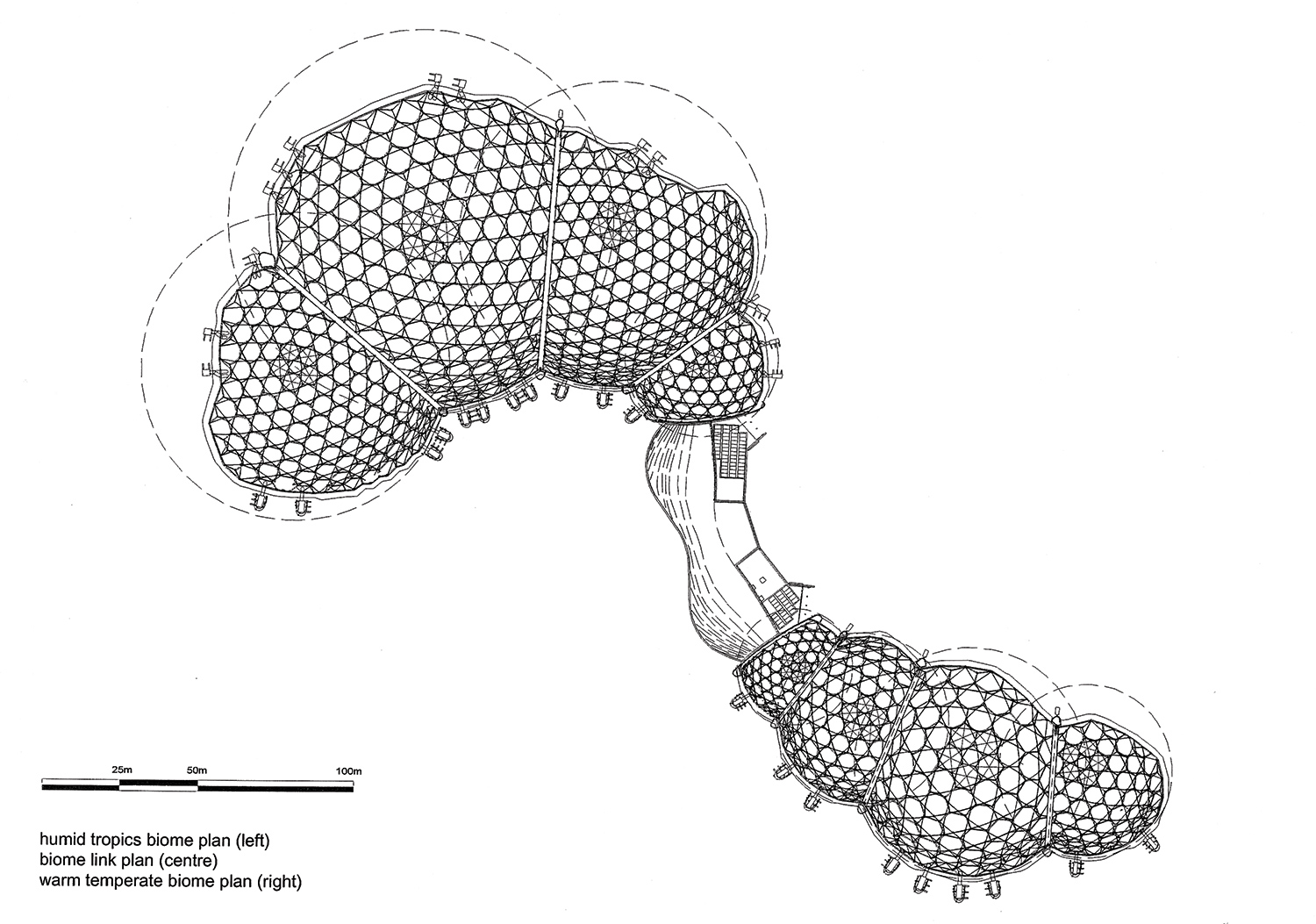 grimshaw eden project biomes cornwall video designboom