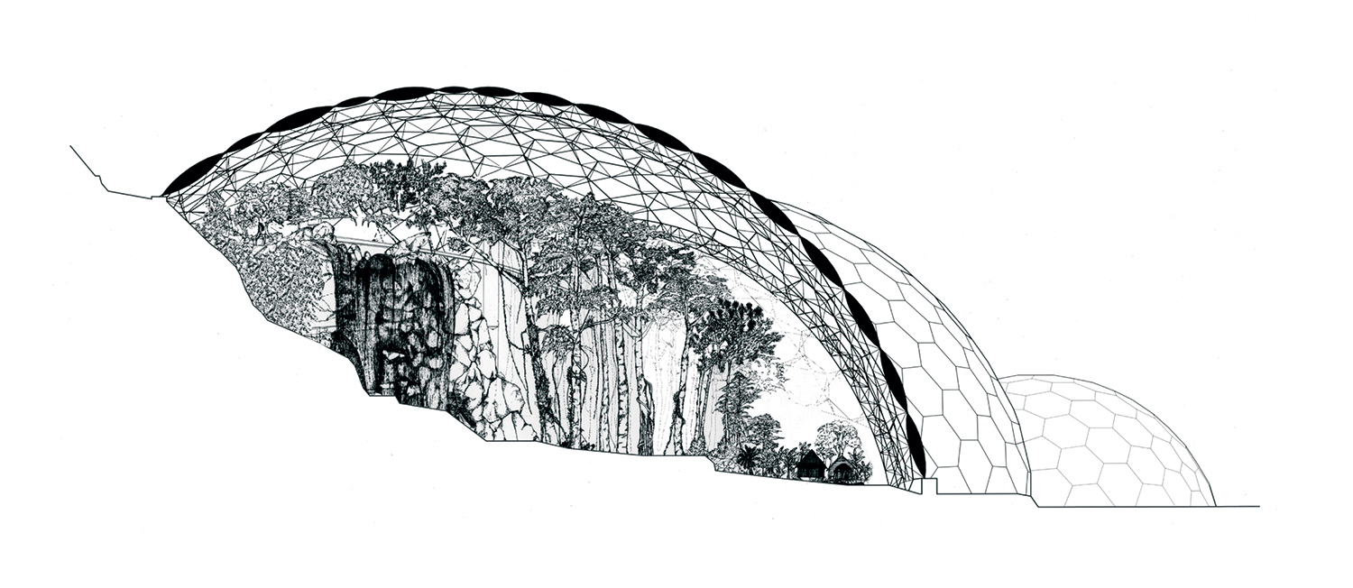 grimshaw eden project biomes cornwall video designboom