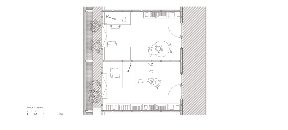 h arquitectes palaeontology research center barcelona designboom