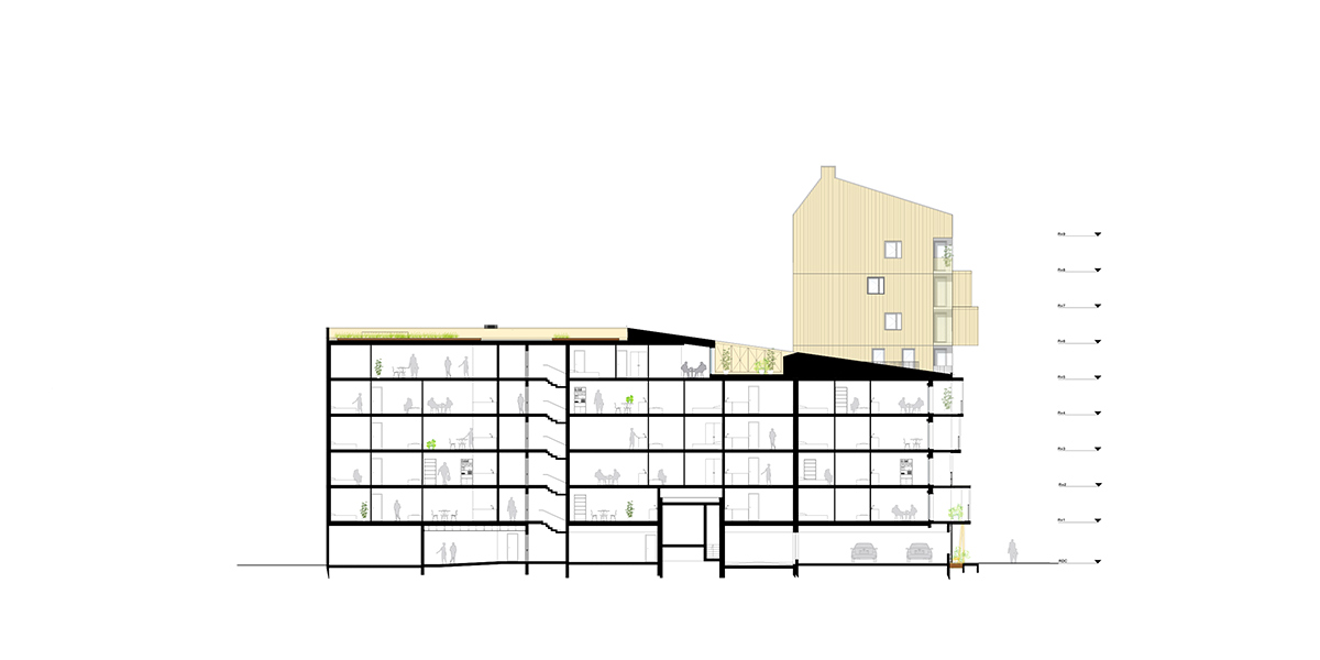 hamonic masson urban dock residences bordeaux france designboom