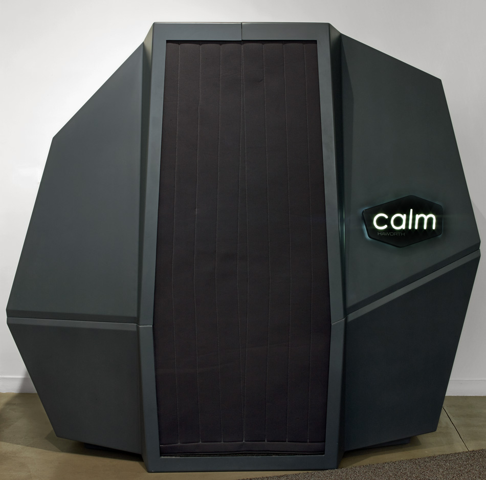 haworth: calmspace - a self-contained capsule for taking naps