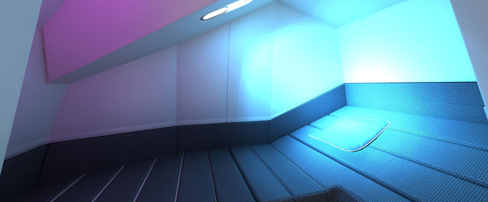 haworth: calmspace - a self-contained capsule for taking naps