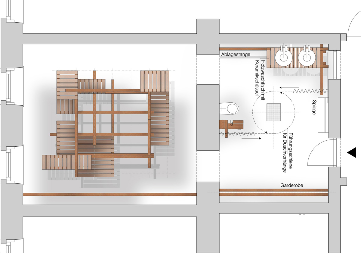 heri&salli viennese guest room gegenbauer vinegar brewery designboom