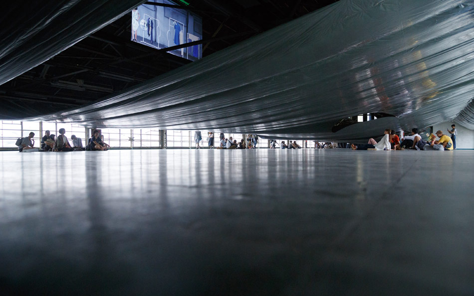 hideyuki nakayama architecture: my thread exhibition by eizo okada