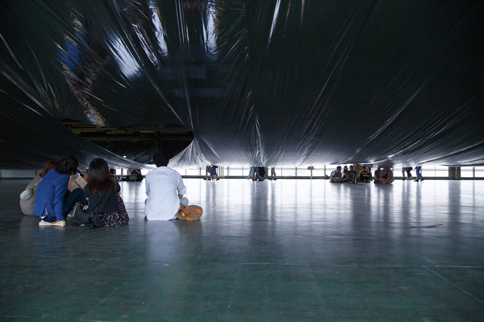 hideyuki nakayama architecture: my thread exhibition by eizo okada