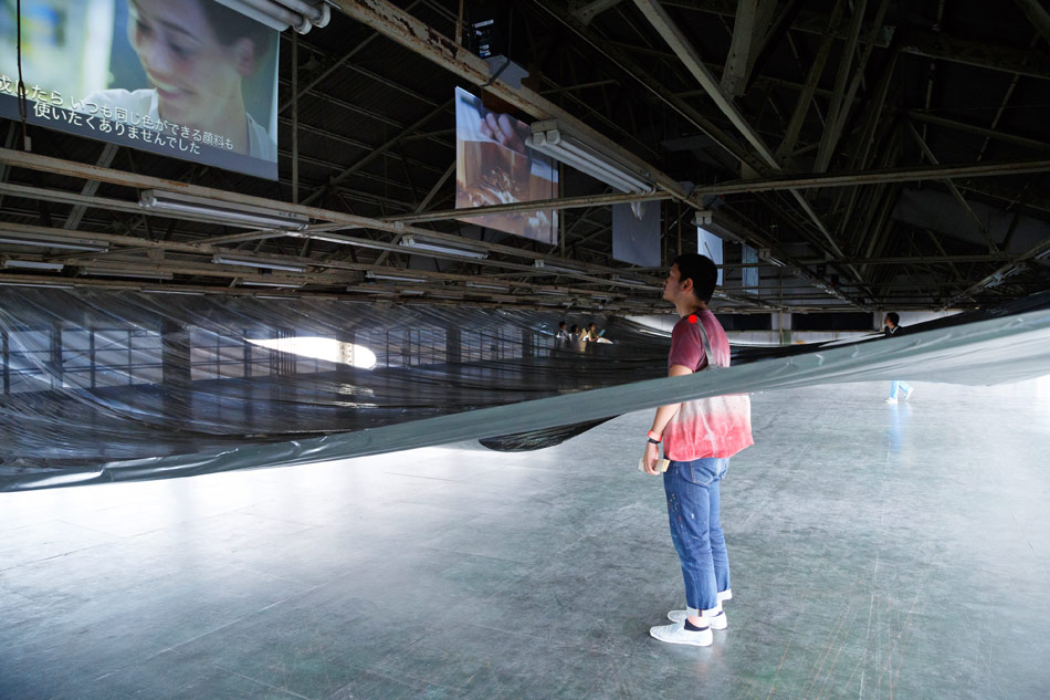 hideyuki nakayama architecture: my thread exhibition by eizo okada