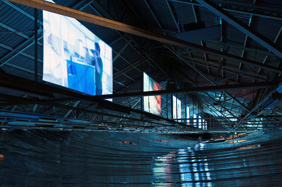 hideyuki nakayama architecture: my thread exhibition by eizo okada