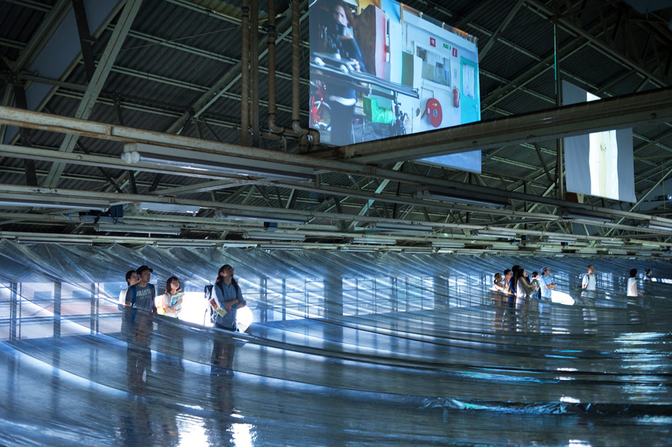 hideyuki nakayama architecture: my thread exhibition by eizo okada