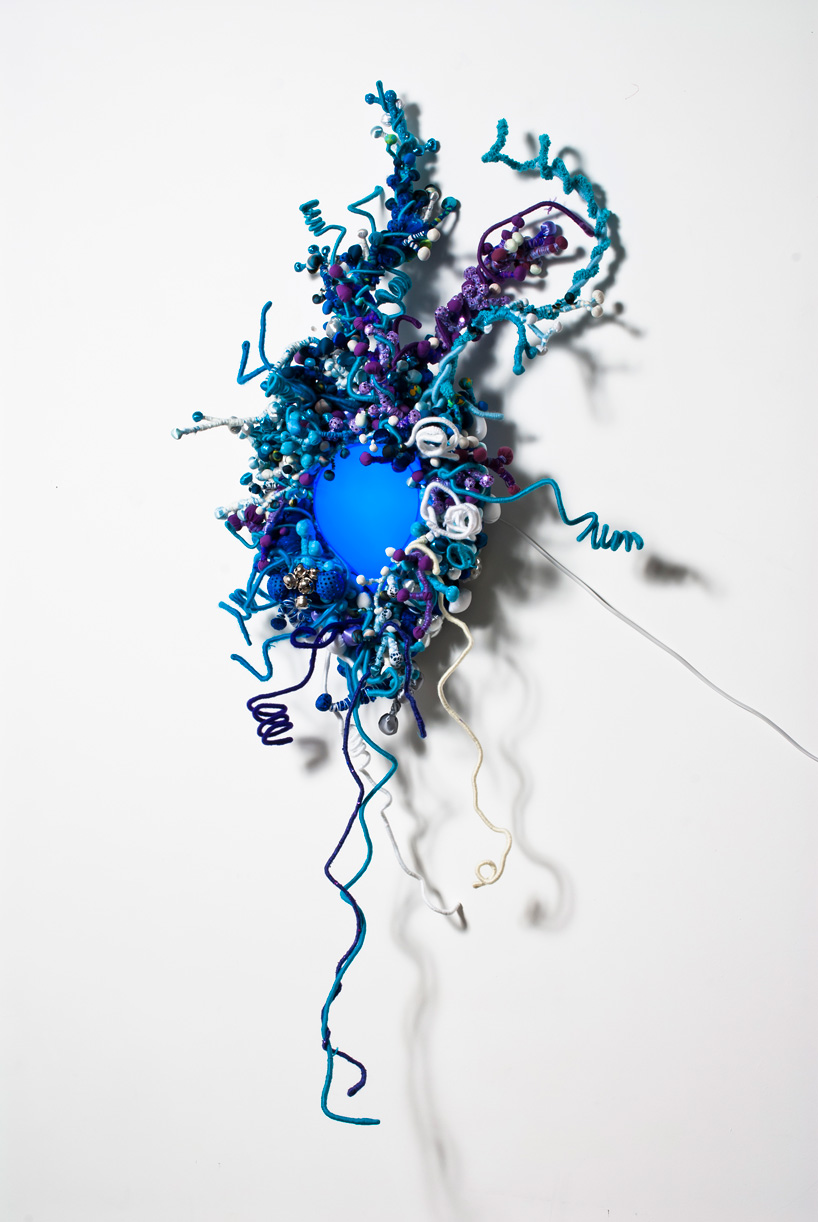 hiromi tango exhibits sculptural and neon works for promised