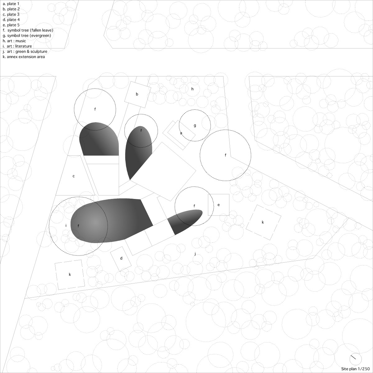 hiroyuki arima designs a house around the lunar cycle 