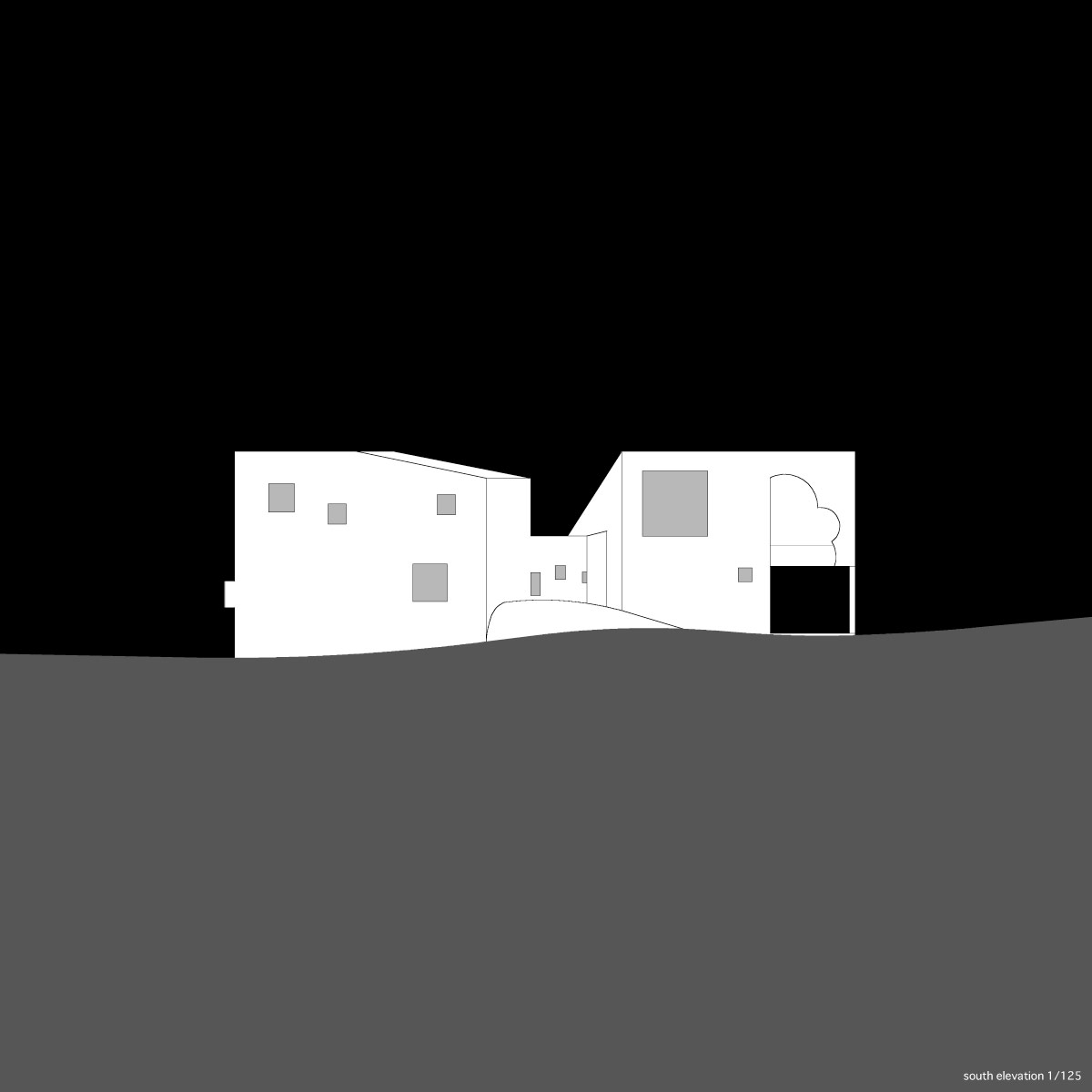 hiroyuki arima designs a house around the lunar cycle 