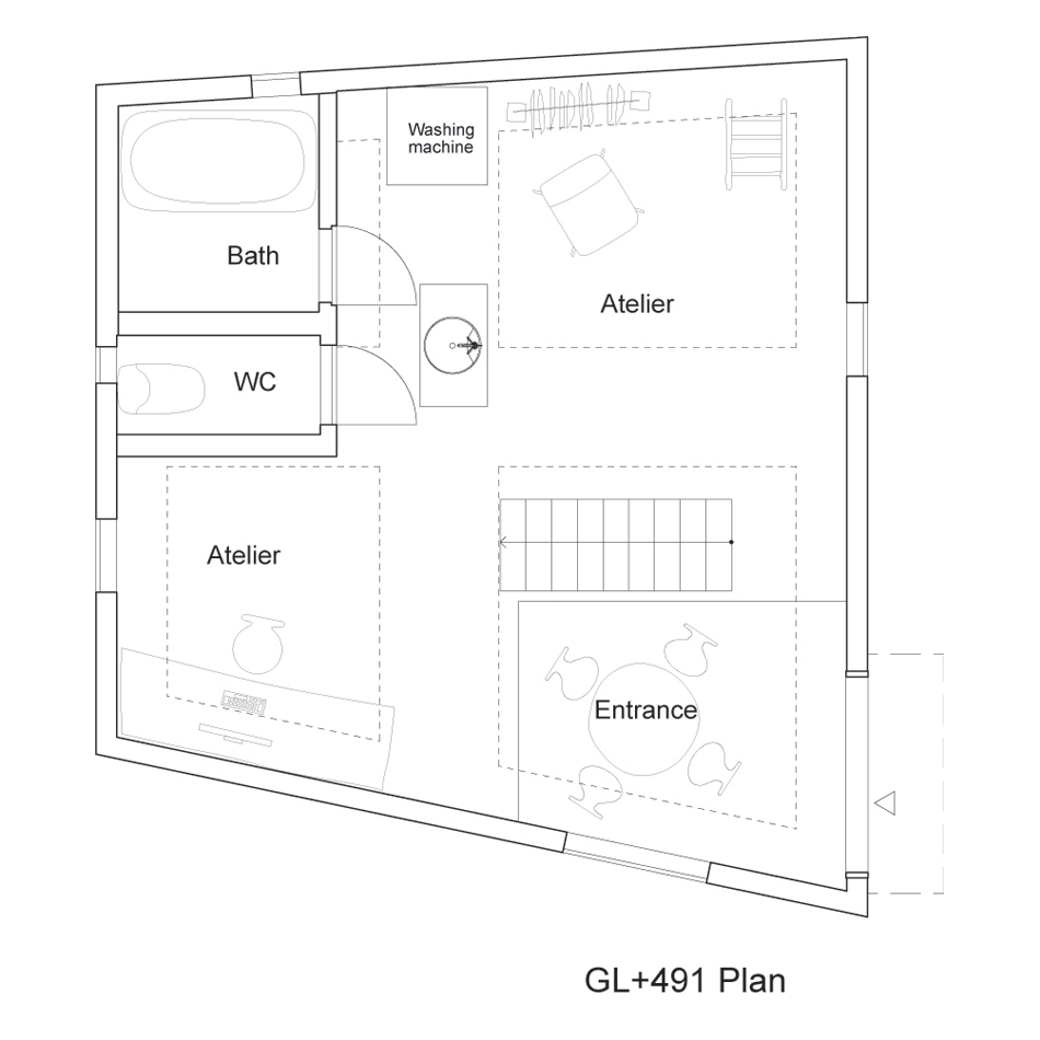 hiroyuki shinozaki architects: house T, tokyo