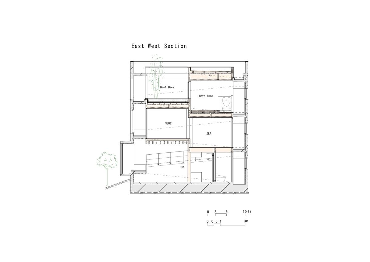 hisanori ban bandesign turn turn turn japan house designboom
