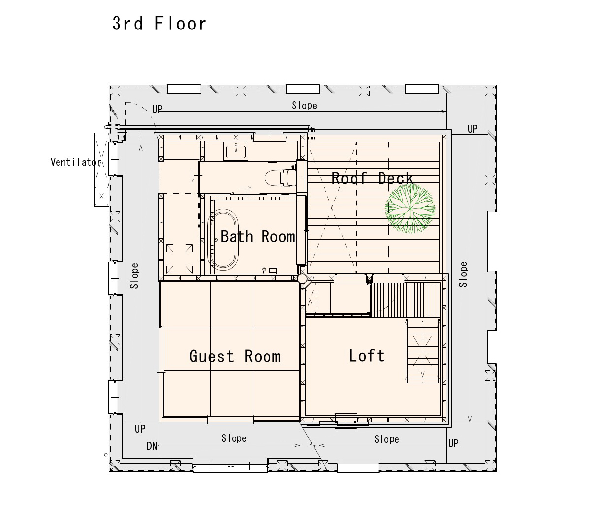 hisanori ban bandesign turn turn turn japan house designboom