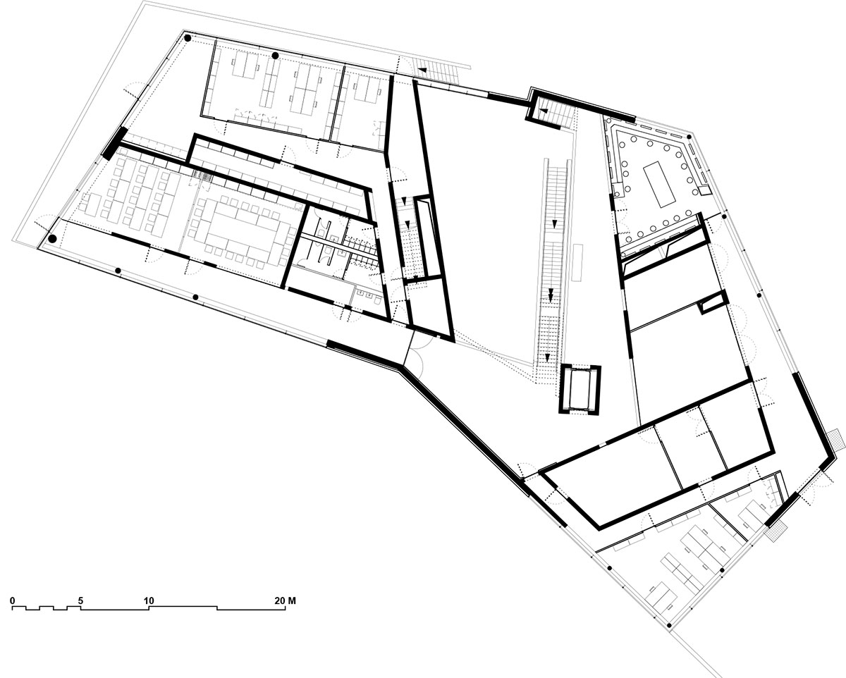 holzer kobler complete the reflective palaon research center
