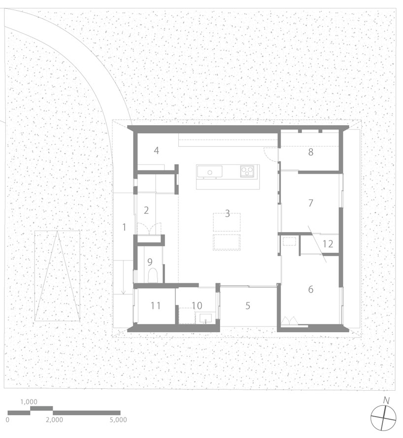 horibe associates arboleda house designboom