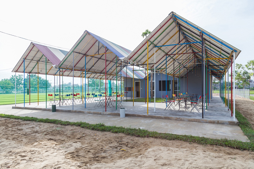 H&P architects re-ainbow community center duc tho vietnam designboom