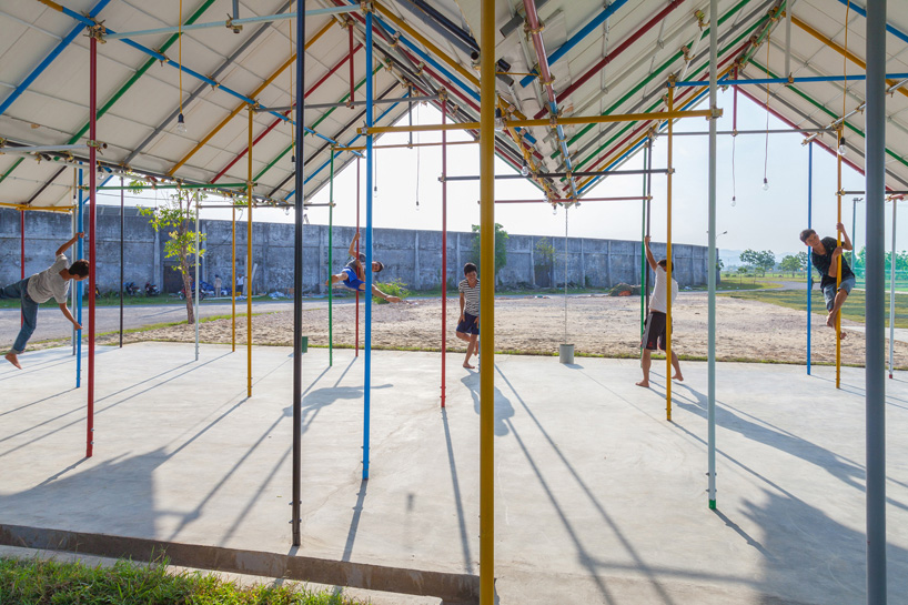 H&P architects re-ainbow community center duc tho vietnam designboom