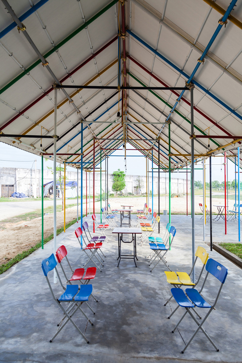 H&P architects re-ainbow community center duc tho vietnam designboom