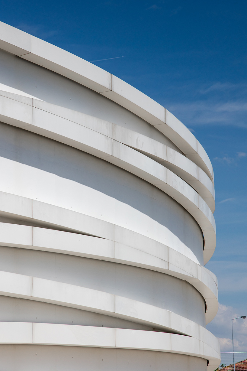 hugo correia completes white concrete church in northern portugal