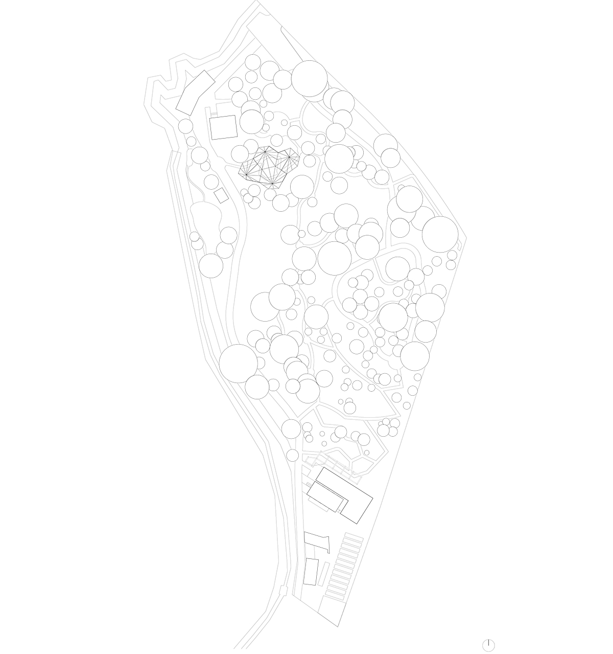 idA\'s steel forest in grueningen, switzerland