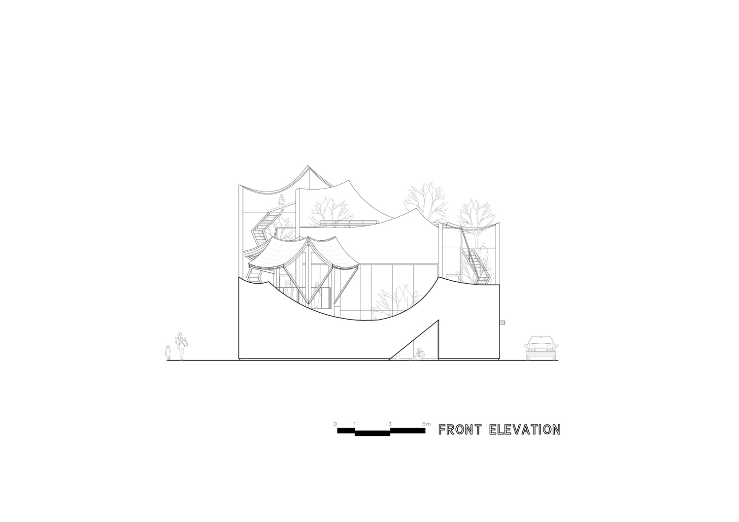 iroje khm architects flying house incheon south korea designboom