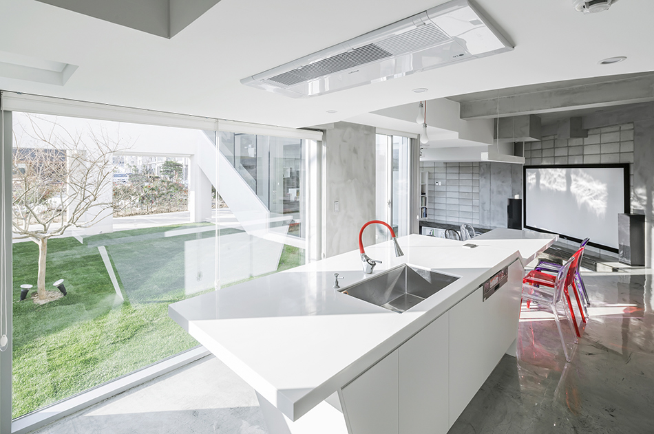 iroje khm architects flying house incheon south korea designboom