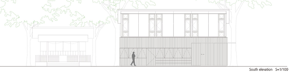 ishda architects complete the flexible hanegi shrine