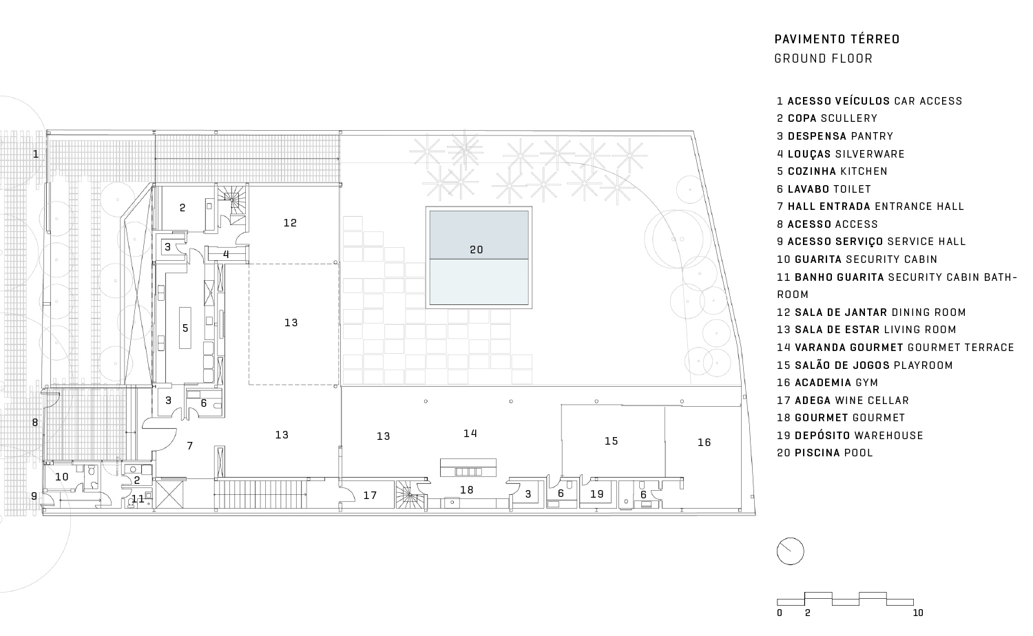 jacobsen arquitetura GAF house sao paulo brazil designboom