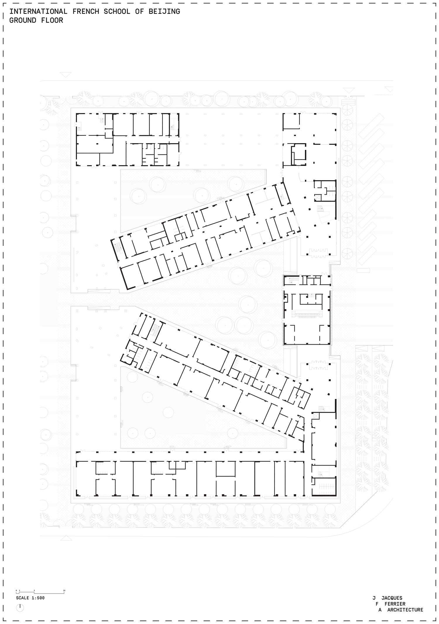 jacques ferrier the french international school of beijing china designboom