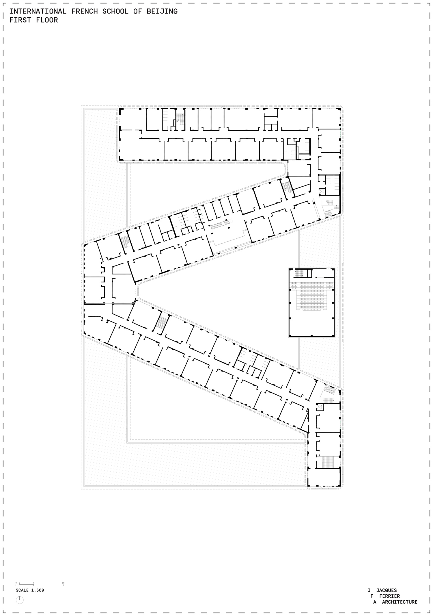 jacques ferrier the french international school of beijing china designboom