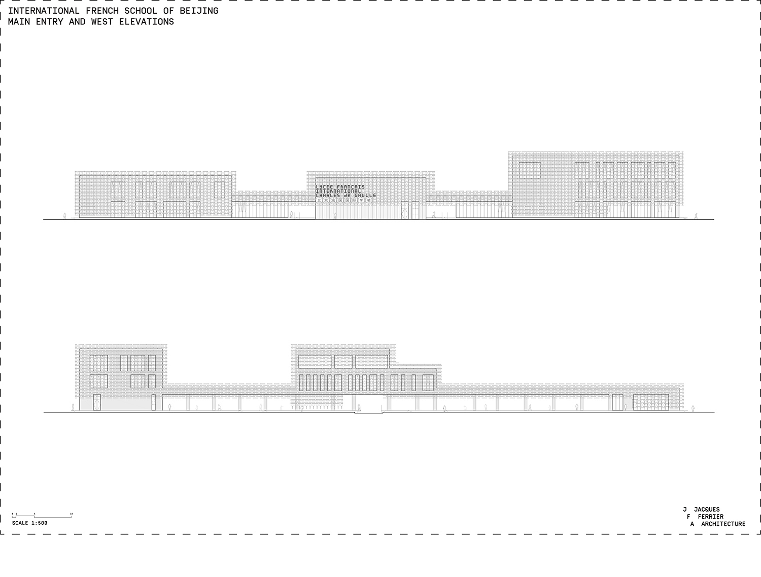 jacques ferrier the french international school of beijing china designboom
