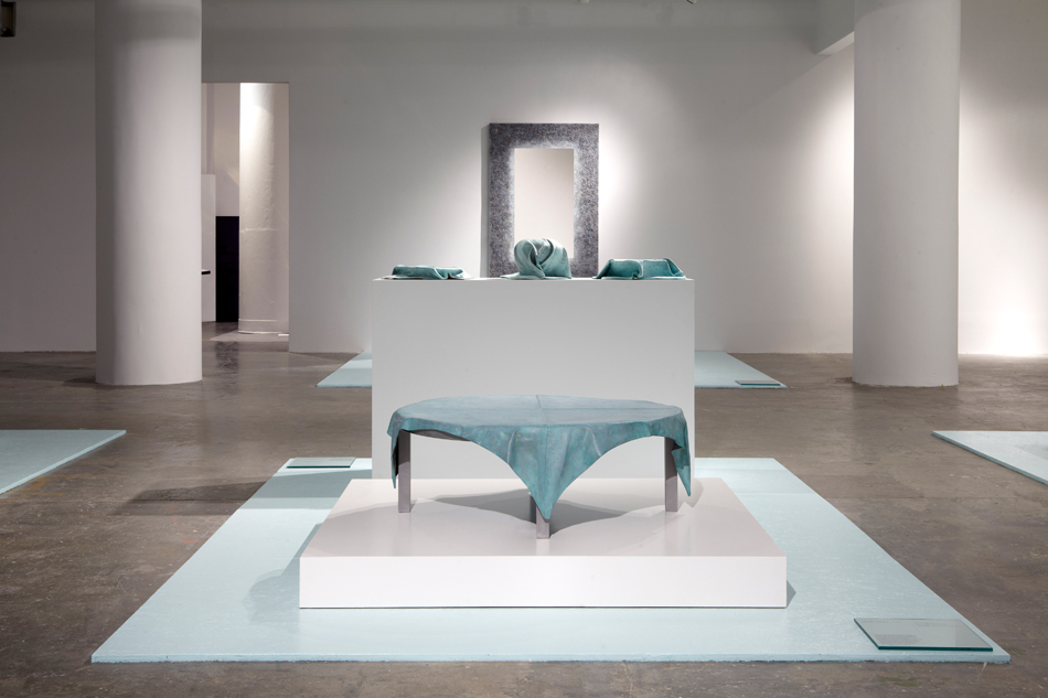 jens praet: shredded magazine furniture