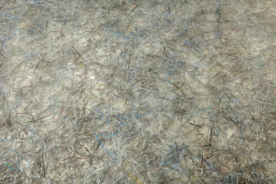 jens praet: shredded magazine furniture