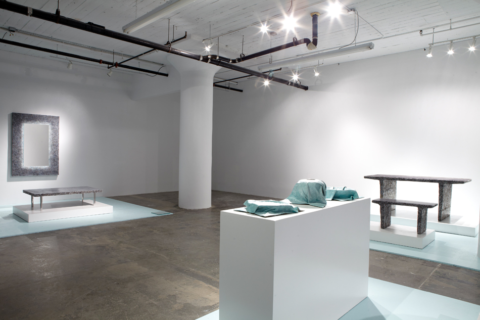 jens praet: shredded magazine furniture