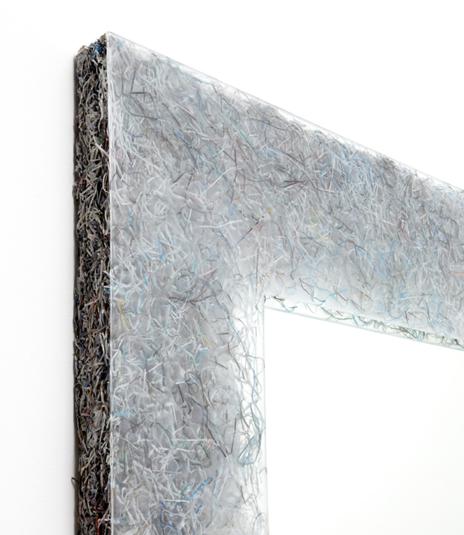 jens praet: shredded magazine furniture