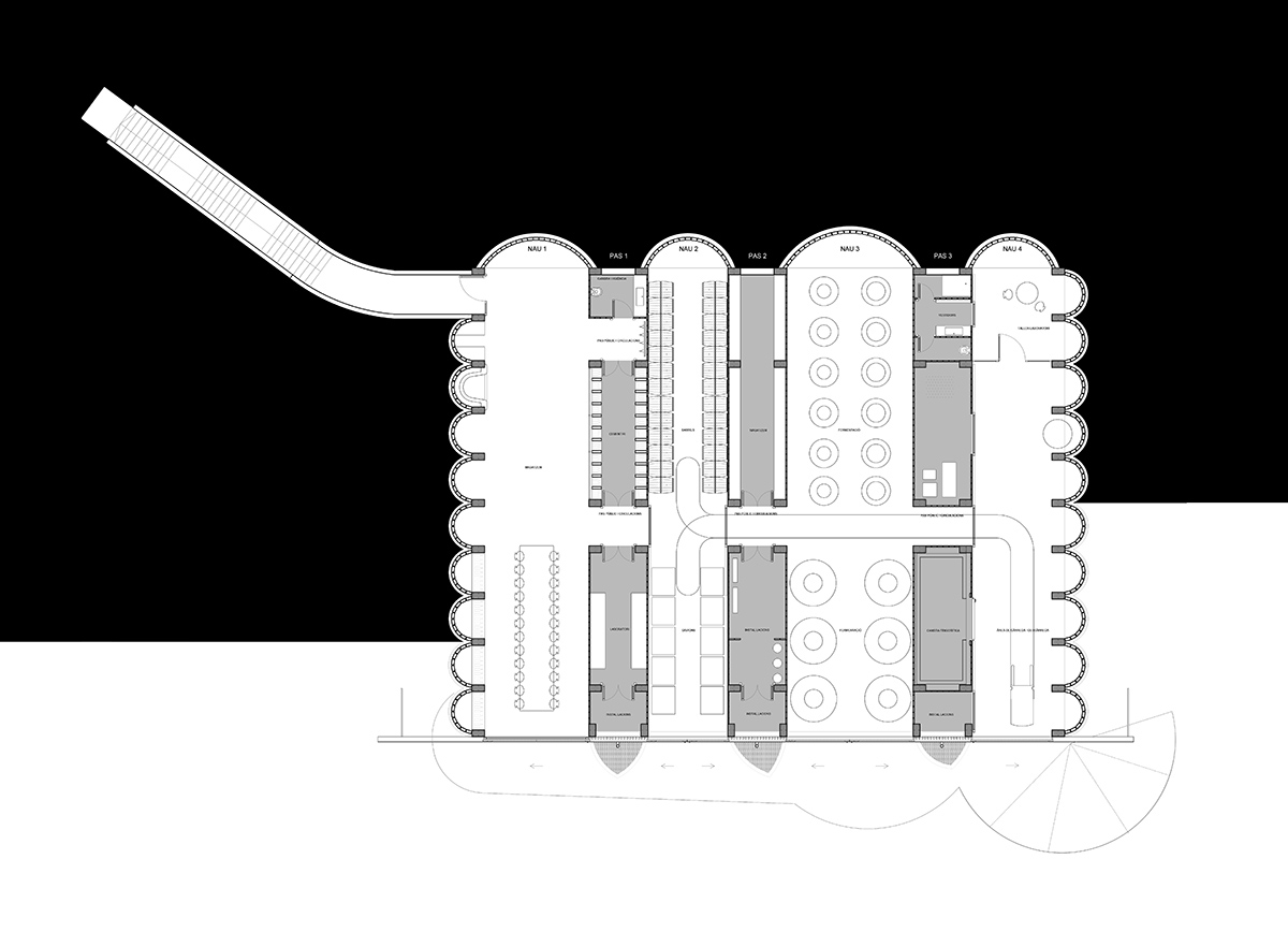 jorge vidal tomas victor rahola mont-ras winery girona catalonia spain designboom