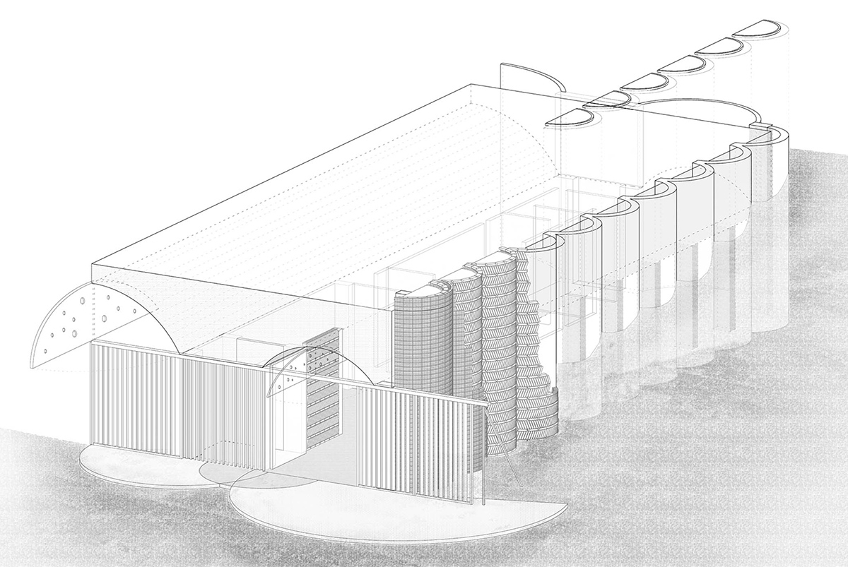 jorge vidal tomas victor rahola mont-ras winery girona catalonia spain designboom