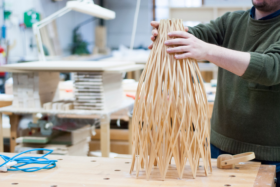 juan cappa straw stool basket lamp