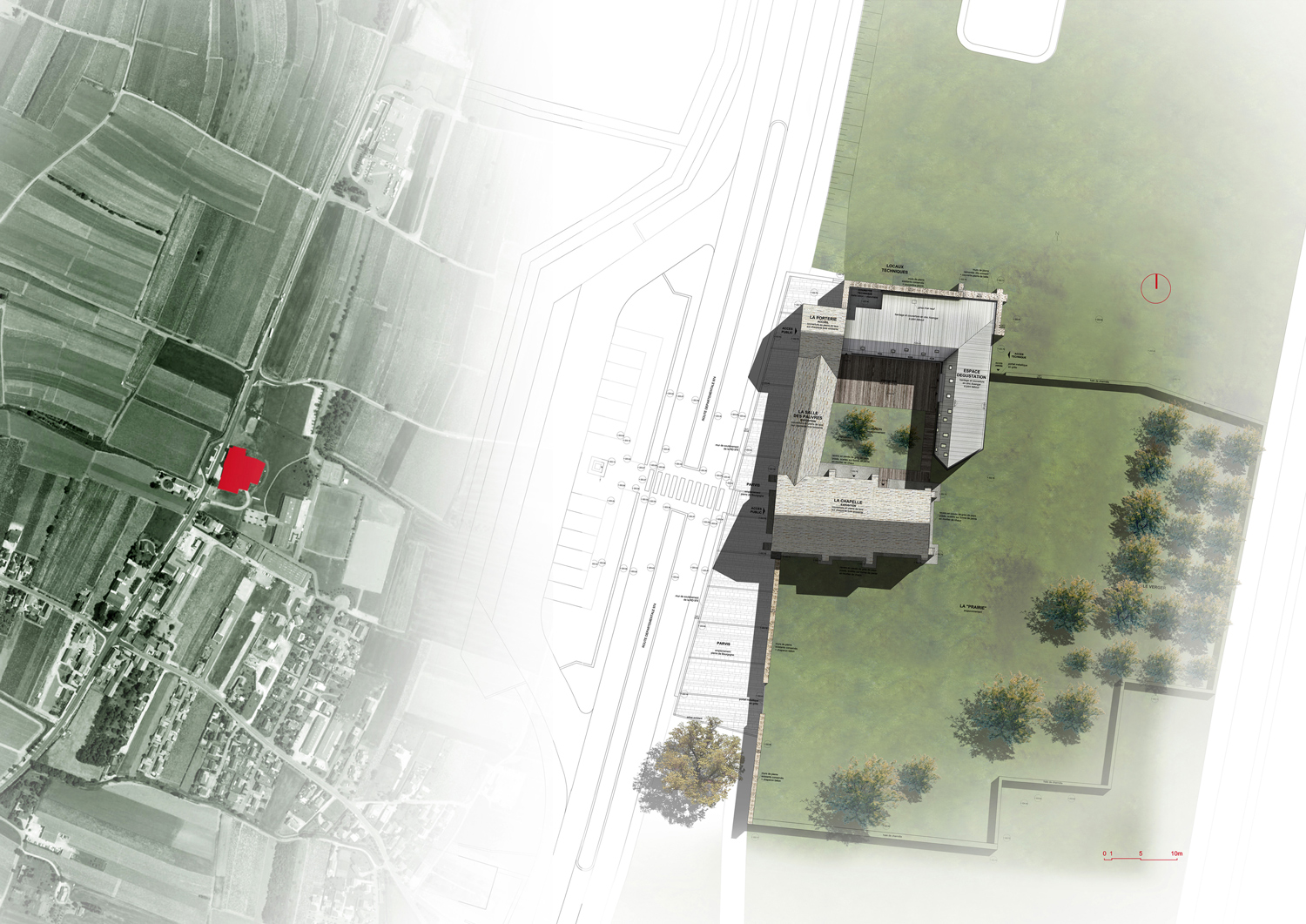 JUNG architectures simon buri hospital of meursault conversion france designboom