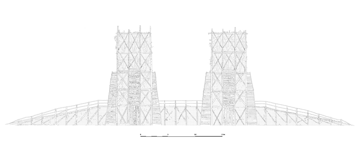 katarsis burning bridges installation nikola-lenivets russia designboom