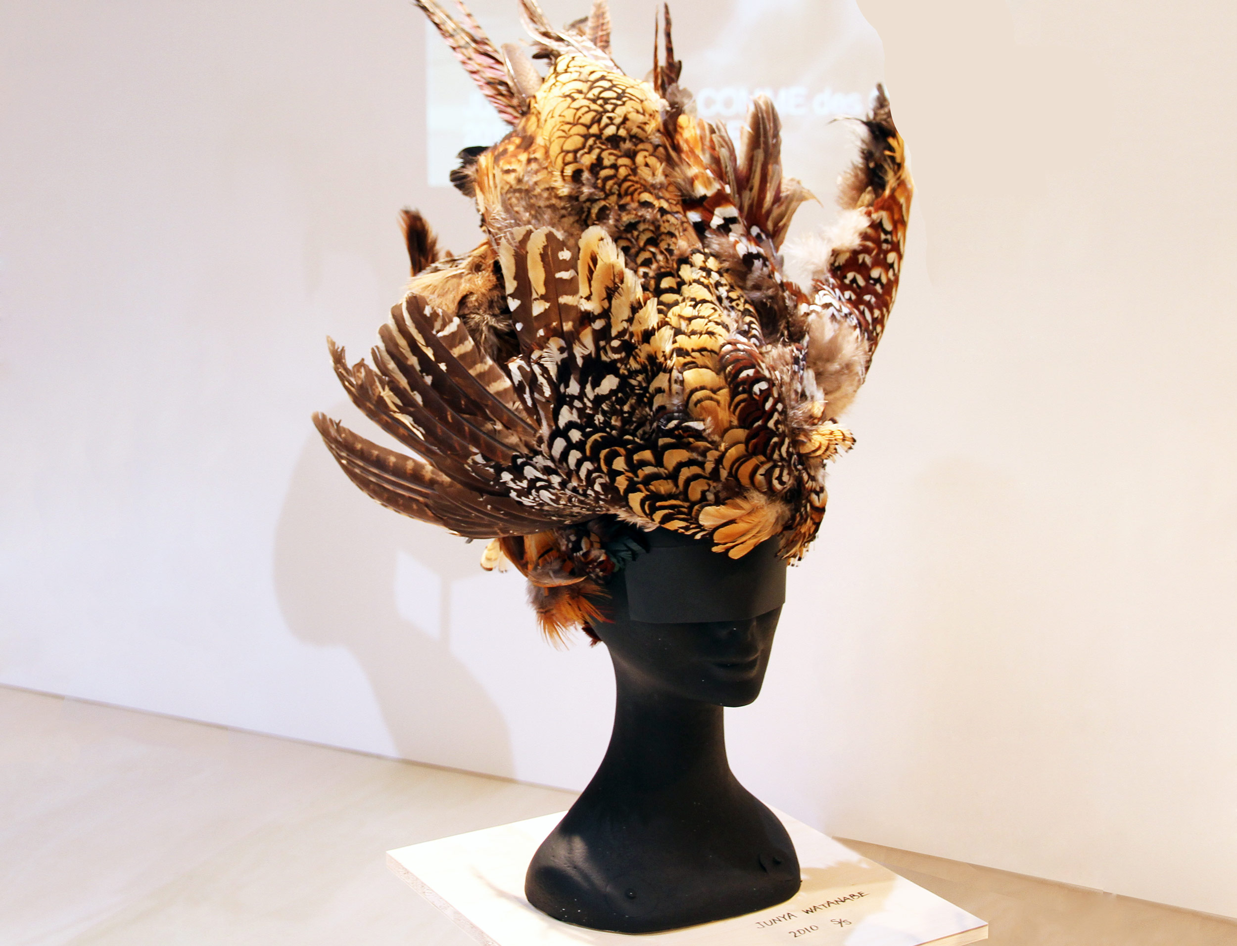 katsuya kamo exhibits 100 couture headpieces