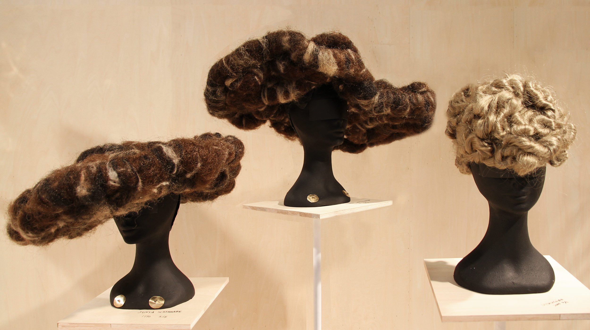katsuya kamo exhibits 100 couture headpieces
