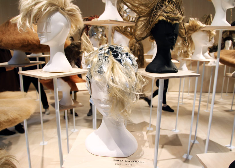 katsuya kamo exhibits 100 couture headpieces