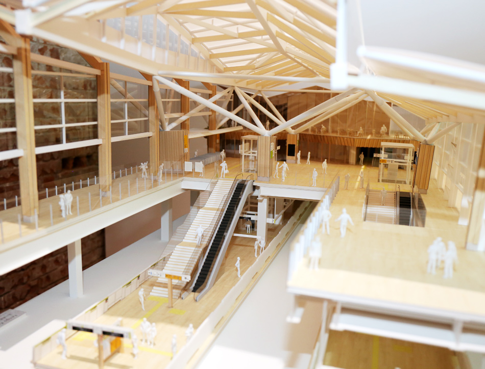 kengo kuma - a lab for materials - tokyo station gallery designboom