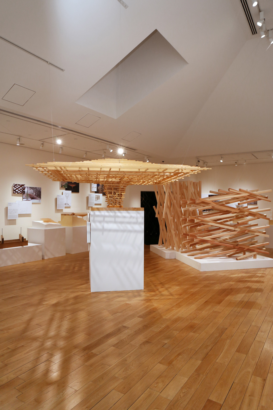 【高価値】 materials' for lab 'a kuma's kengo exhibition tokyo at スポーツ・フィットネス