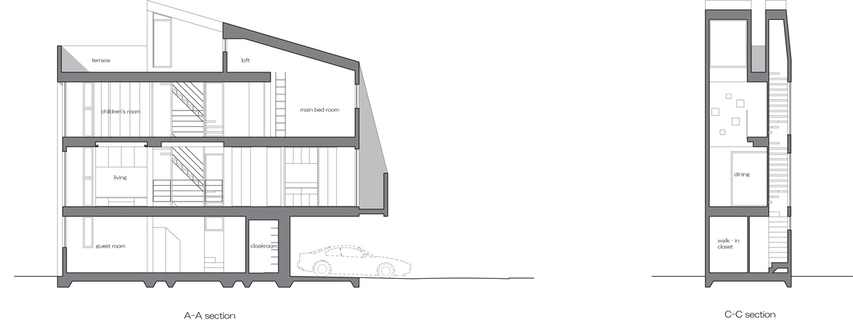 kensuke aisaka architects\' atelier house in todoroki tokyo designboom